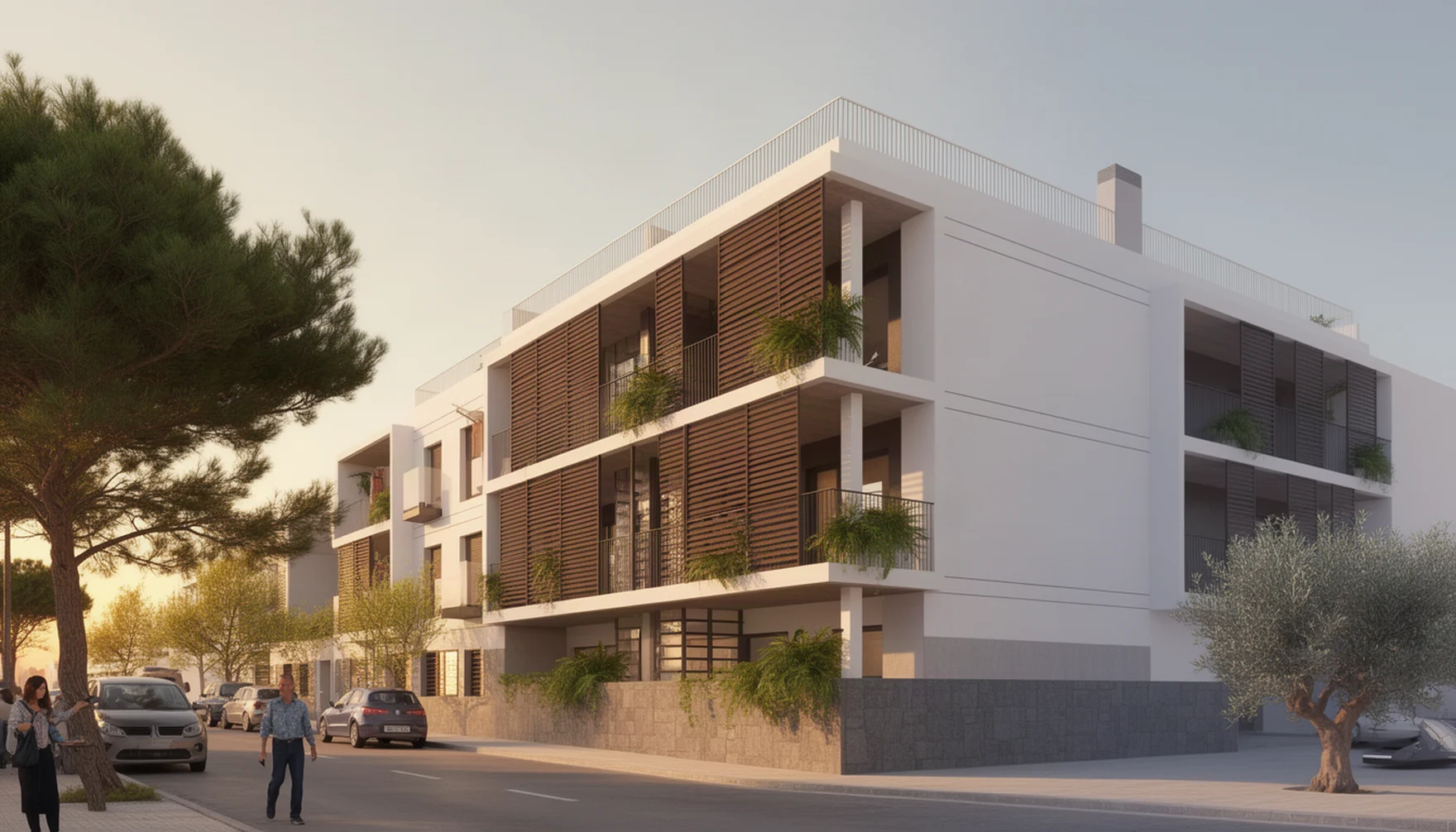 Fachada de Kairós Flor de Lis. Imagen de proyecto.